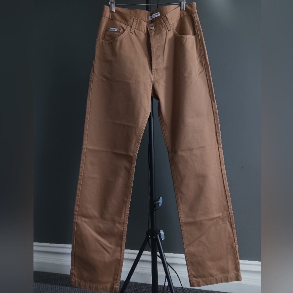 NWT Dolce & Gabbana Cotton Camel Pants Tag Size 48,  EU Size 34" x 34" - Picture 3 of 9
